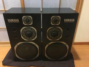 ジャンク　キズ多　汚れ多　凹みあり　2個口配送　YAMAHA ヤマハ NS-1000M 3Wayスピーカー