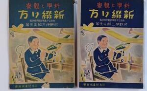 「新綴り方」少国民の観察と科学　河野伊三郎:著（奈良女子高等師範学校訓導）昭和１７年　国民学校４・５・６年向き　合科＝総合学習