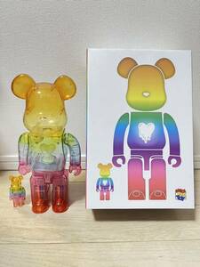 ◎ベアブリックBE@RBRICK Emotionally Unavailable 100% & 400%