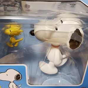 VCD メディコムトイ スヌーピー＆ウッドストック フィギュア PEANUTS スヌーピー チャーリーブラウン UDF の画像1