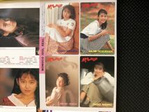 momoco/モモコ 1990年4月号 アイドル 美少女 高岡早紀 西村知美 中山忍 田山真美子 増田美亜 ピンナップジャンボポスター付き★W４３a2402_画像7