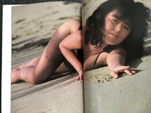 武田久美子 写真集 『JUST A GIRL』 ワニブックス 撮影/清水清太郎 1987年5月 初版発行 ポスター付き★W５a2402_画像3