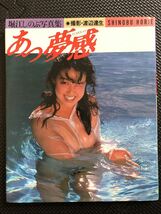 堀江しのぶ 写真集 『あっ夢感』 1986年4月1日 タレント 女優 美少女 水着 セクシー ポスター付き★W２３a2402_画像1