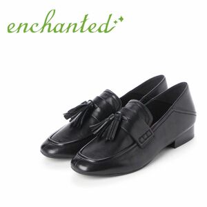 enchanted　本革タッセルバブーシュローファー