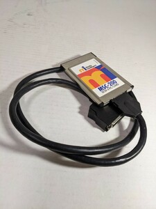 Media Intelligent ノートPC用 SCSI-2 PCMCIA インタフェースカード 動作未確認