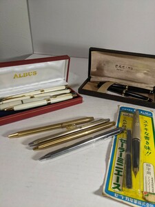 各種ボールペン 万年筆 シャープペン セーラー ALBUS chromatic 現状品 昭和レトロ