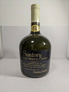 SUNTORY サントリー SPECIAL RESERVE スペシャルリザーブ 70周年記念ボトル 空瓶 現状品
