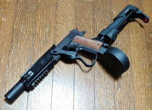 東京マルイ エアコッキングガン コルト ガバメント M1911A1 レバーアクション カスタム 送料込