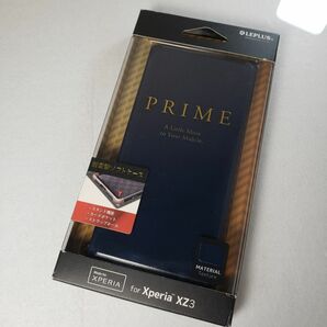 Xperia XZ3 手帳型ケース ネイビー 1167