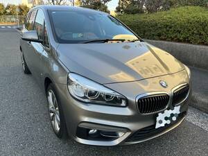 希少！BMW220i グランツアラー ラグジュアリーパッケージ！車検令和7年10月まで有ります♪クルコン&ヘッドアップディスプレイ&18inchAW！