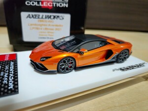 アイドロン 1/43 ランボルギーニ アヴェンタドール LP780-4 Ultimae EIDOLON LAMBORGHINI Aventador make up AXELLWORKS アクセルワークス