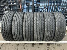 TBLT37 中古タイヤ 205/70R16 111/109 LT 12PR YOKOHAMA ice GUARD iG91 ヨコハマ アイスガード 冬タイヤ スタッドレス ライトトラック 6本_画像1