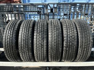 TBLT135 中古 175/75R16 103/101L LT TOYO DELVEX M934 トーヨー デルベックス 冬タイヤ スタッドレス 中型 小型 ライトトラック 6本セット