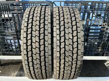 TBLT137 新車外し 245/70R19.5 136/134J YOKOHAMA 904w ヨコハマ 冬タイヤ スタッドレス 大型 低床 トラック 2022年製 2本セット_画像1