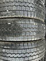 TBLT52 中古 205/70R16 111/109L LT DUNLOP WM LT03 ダンロップ ウインターマックス 冬タイヤ スタッドレス 中型 LT ライトトラック 6本SET_画像3