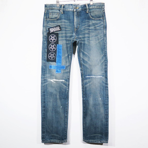 NEIGHBORHOOD Neighborhood 18SS METAL SAVAGE 2.NARROW/14OZ-PT metal Savage 2 narrow Denim брюки индиго джинсы Fez