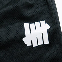 UNDEFEATED アンディフィーテッド 5 STRIKE MESH WARM UP PANTS メッシュ ウォーム アップ パンツ ブラック Fez_画像4