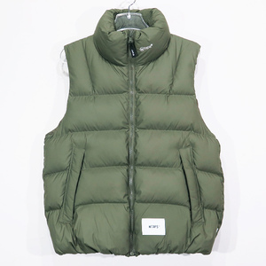 WTAPS ダブルタップス 21AW BIVOUAC/VEST/POLY.TAFFETA.LIMONTA 212BRDT-JKM04 ビバーク ベスト リモンタ オリーブドラブ トップス fek