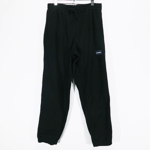 DESCENDANT ディセンダント 21AW COZY FLEECE TROUSERS フリース トラウザーズ パンツ ブラック ボトムス イージーパンツ Fez