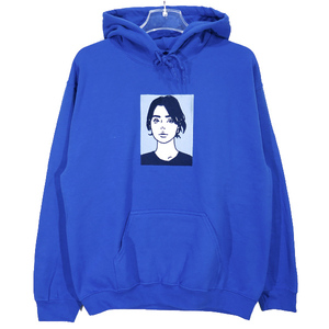 ON AIR オンエア KYNE HOLIDAY '22 ENBROIDERED HOODIE トップス フーディー フーデッド パーカー ロイヤル ブルー OTHER