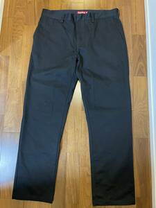 1円〜 Supreme Chino Pants BLACK 36 美中古品 シュプリーム チノパンツ 黒