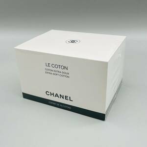 (60)[ unopened ]CHANEL LE COTON EXTRA SOFT COTTON Chanel ru cotton extra soft cotton 100 sheets insertion CC Logo go in 