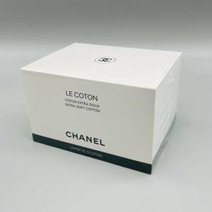 (60)【未開封】CHANEL LE COTON EXTRA SOFT COTTON シャネル ル コットン エクストラ ソフトコットン 100枚入 CCロゴ入の画像1