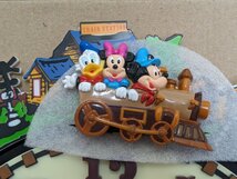 【未使用長期保管品】Disney ディズニー 機関車 掛時計 からくり時計 汽車 玩具 壁掛け時計_画像3