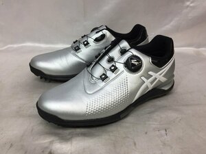 asics アシックス GEL-ACE TOUR 3 Boa ゲルエースツアー3 ゴルフシューズ TGN923 サイズ：26.5cm カラー：シルバー/ブラック