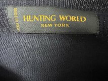 HUNTING WORLD ハンティングワールド コットン100セーター サイズ：48 カラー：ブラック系_画像3
