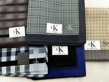 【未使用保管品】Calvin Klein カルバンクライン ハンカチ 計5点セット まとめ売り 1_画像3