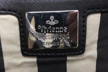 Vivienne Westwood チェック柄 PVC トートバッグ ハンドバッグ バッグ_画像5