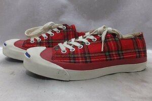 CONVERSE JACKP PURCELL ジャックパーセル タータンチェック スニーカー サイズ24.5cm スニーカー