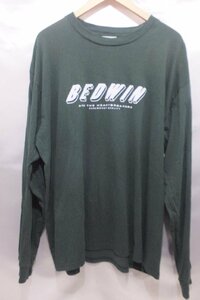 BEDWIN ロゴプリント ロングスリーブTシャツ GOAT サイズXL トップス メンズ