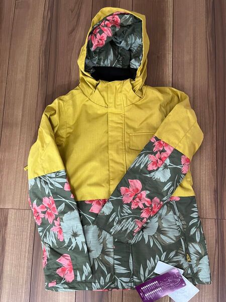 オーシャンパシフィック Ocean Pacific 正規品 スノージャケット アロハ柄サーフ系プリント ★未使用タグ付き