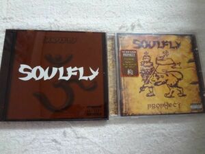SOULFLYソウルフライ オリジナルアルバムCD2枚セット 「PROPHECY」「３」マックスカヴァレラ