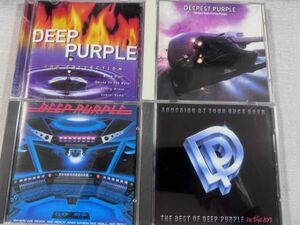 DEEP PURPLE deep purple BEST album CD4 pieces set THE COLLECTION/KNOCKING AT YOUR DOOR/ purple roll /ti-pe -stroke purple 