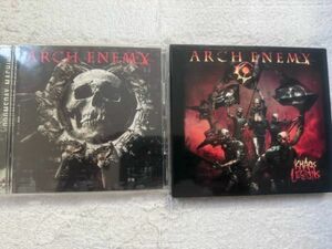 ARCH ENEMYアークエネミー・アーチエネミー オリジナルアルバムCD2枚セット「KHAOS LEGIONS」「DOOMSDAY MACHINE」