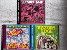 THE RAZORS EDGEレイザーズエッジ オリジナルアルバムCD3枚セット THRASH MARCH CD/THRASHING GOES LOVELY/SWEET 10 THRASHERS_画像1