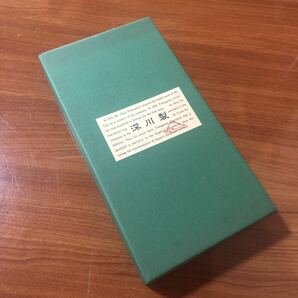 〈送料無料〉深川製磁 ブルーチャイナ 小皿 銘々皿 和菓子皿 豆皿 角皿 深川製 深川の画像4