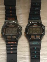 NOS☆TIMEX IRONMAN TRIATHLON 8LAP INDIGLO ヴィンテージ タイメックス アイアンマン インディグロ メンズ デジタル 腕時計_画像7