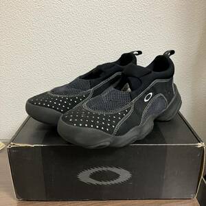 00’s OAKLEY FLESH SANDAL SYNTHETIC BLACK 002-31 オークリー US9 27cm 箱付き