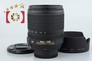 【中古】Nikon ニコン AF-S DX NIKKOR 18-105mm f/3.5-5.6 G ED VR