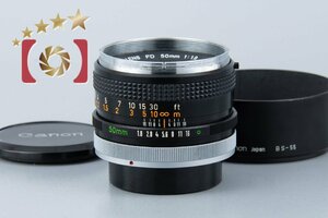 【中古】Canon キヤノン FD 50mm f/1.8 前期