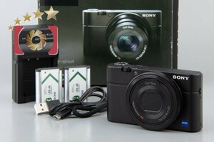 【中古】SONY ソニー Cyber-Shot DSC-RX100 ブラック デジタルスチルカメラ 元箱付き