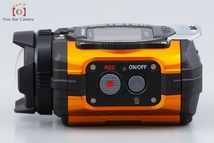 【中古】RICOH リコー WG-M1 オレンジ 防水アクションカメラ_画像6