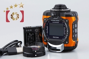 【中古】RICOH リコー WG-M1 オレンジ 防水アクションカメラ