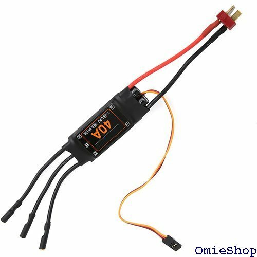 40A ブラシレス ESC 、ミニドローンスピードコン C ドローンヘリコプター FPV パーツアクセサリー 黒