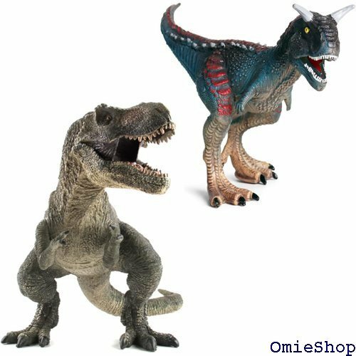 UTST 恐竜 フィギュア カルタノサウルス ティラノ ティーレックス カルノサウルス 青カルタノ＋緑Tレックス