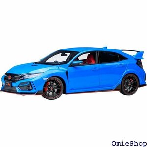 AUTOart 1/18 ホンダ シビック タイプR FK8 2021 レーシングブルー・パール 完成品